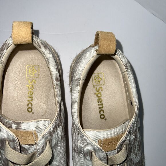 Malibu Slip On Sneakers Canvas Brown Tan Camo Size 8.5 B - Picture 3 of 13